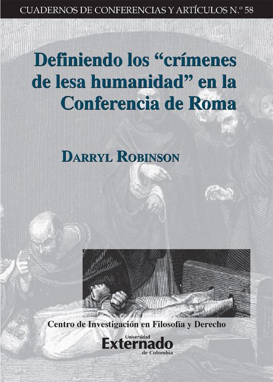 Produktbild: Definiendo los "cr&iacute;menes de lesa humanidad" en la Conferencia de Roma