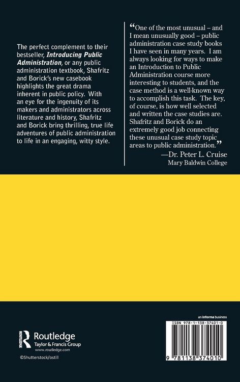 Produktbild: Cases in Public Policy and Administration