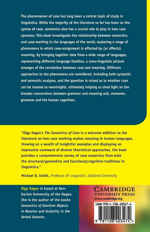 Produktbild: The Semantics of Case