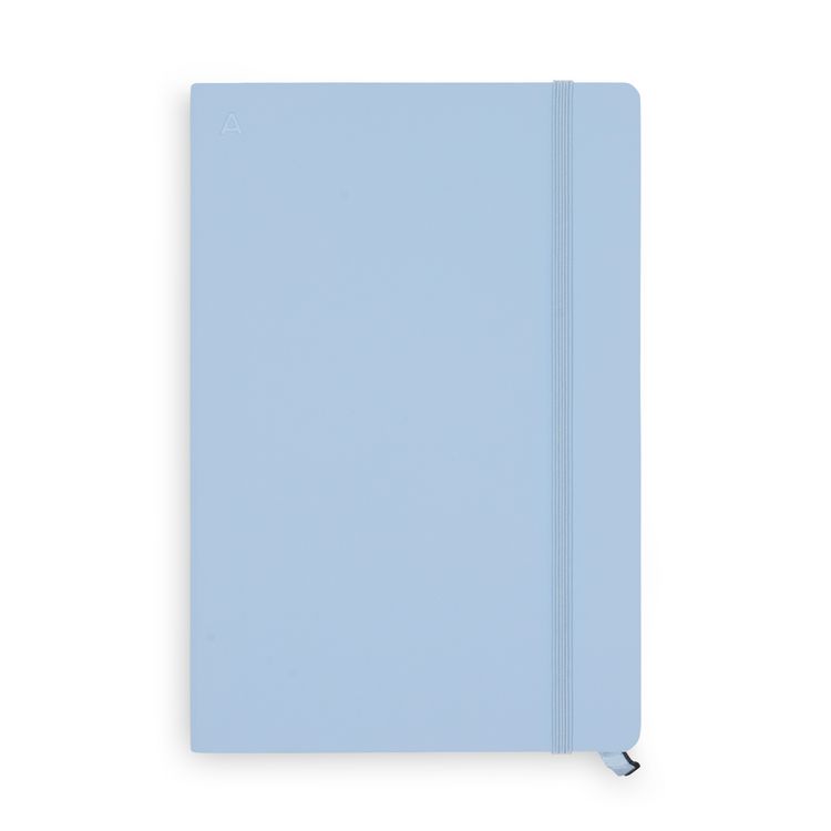 Produktbild: Notizbuch A5 Softcover French Blue Punktiert, 128 Seiten