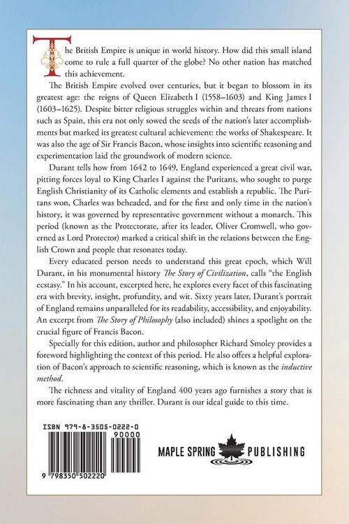Produktbild: The English Ecstasy (How England Rose to Greatness 1558-1649)