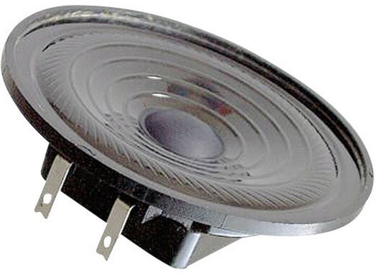 Produktbild: Visaton K 64 WP - 50 Ohm 2.5 Zoll 6.4 cm Kleinlautsprecher 2 W 50 Ω Schwarz Kunststoff-Membran