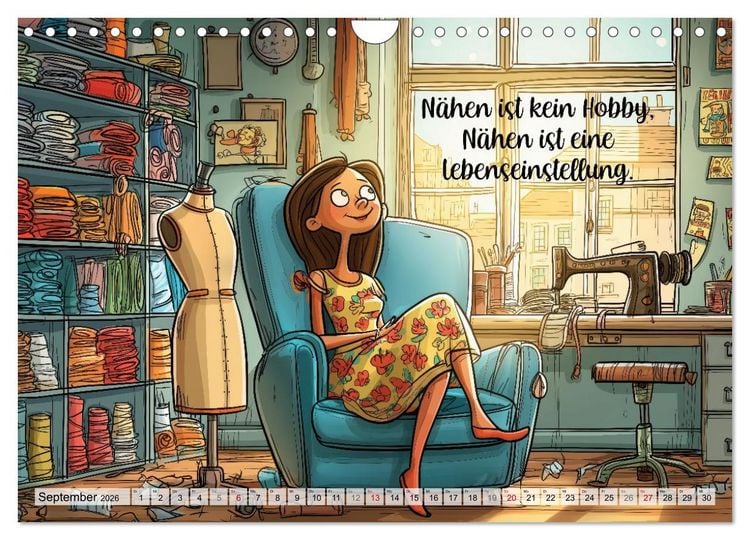 Produktbild: Fr&ouml;hlich eingef&auml;delt (Wandkalender 2026 DIN A4 quer), CALVENDO Monatskalender