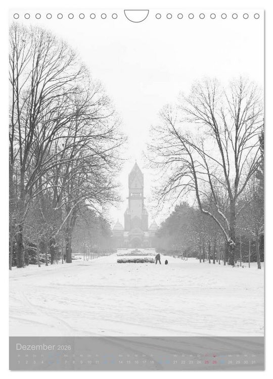 Produktbild: LEIPZIG - Momente der Stadt (Wandkalender 2026 DIN A4 hoch), CALVENDO Monatskalender