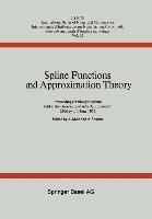 Produktbild: Spline Functions and Approximation Theory