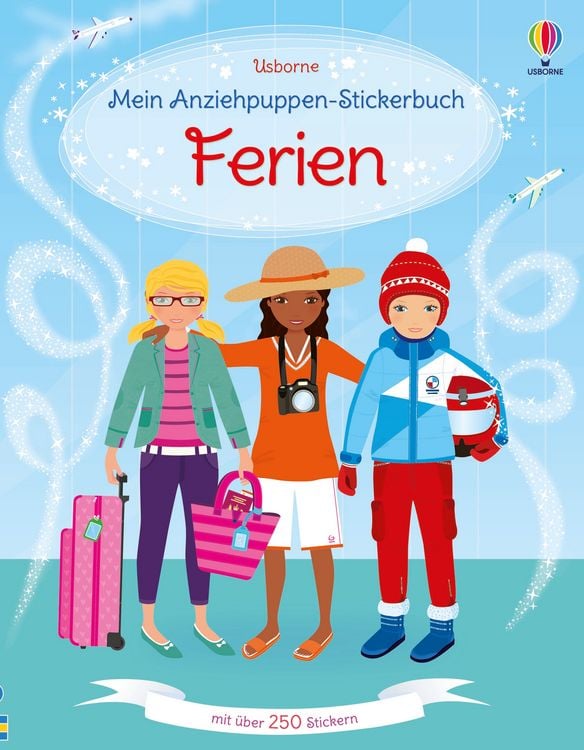 Produktbild: Mein Anziehpuppen-Stickerbuch: Ferien