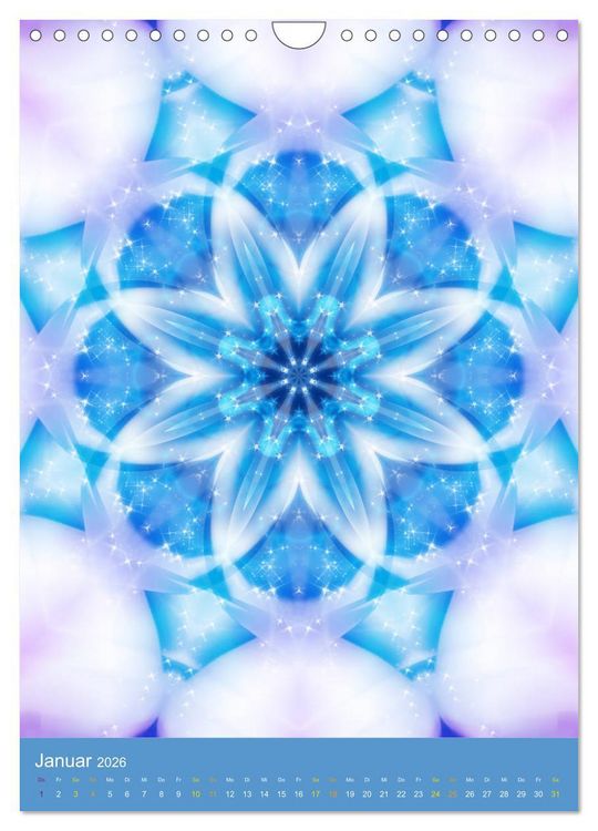 Produktbild: Lichtvolle Mandalas (Wandkalender 2026 DIN A4 hoch), CALVENDO Monatskalender