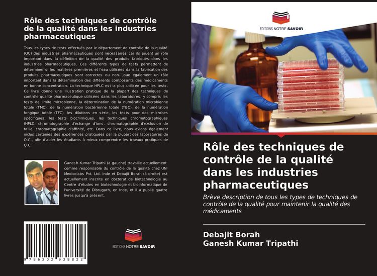 Produktbild: R&ocirc;le des techniques de contr&ocirc;le de la qualit&eacute; dans les industries pharmaceutiques