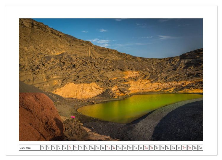 Produktbild: Lanzarote - Naturwunder im Atlantik (Wandkalender 2026 DIN A4 quer), CALVENDO Monatskalender