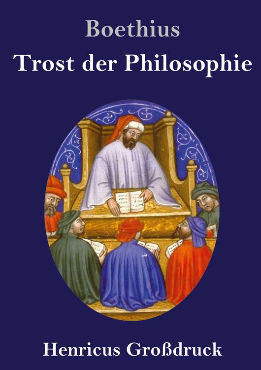 Produktbild: Trost der Philosophie (Gro&szlig;druck)
