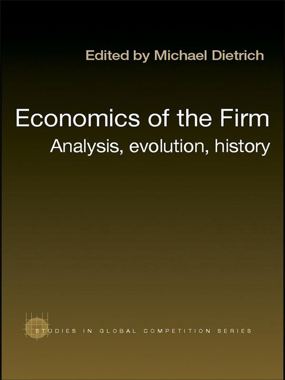 Produktbild: Economics of the Firm