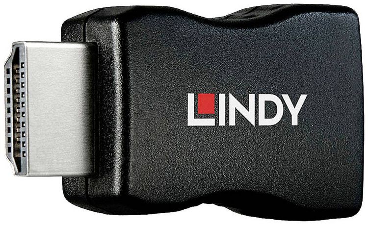 Produktbild: LINDY 32104 HDMI EDID Emulator [1x HDMI-Stecker - 1x HDMI-Buchse] Schwarz 4K UHD