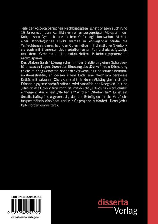 Produktbild: Mit Maschinengewehr und Heiligenschein: Hybrider Opfertod, Nationale Erinnerungskultur und Patriarchat im heutigen Kosovo