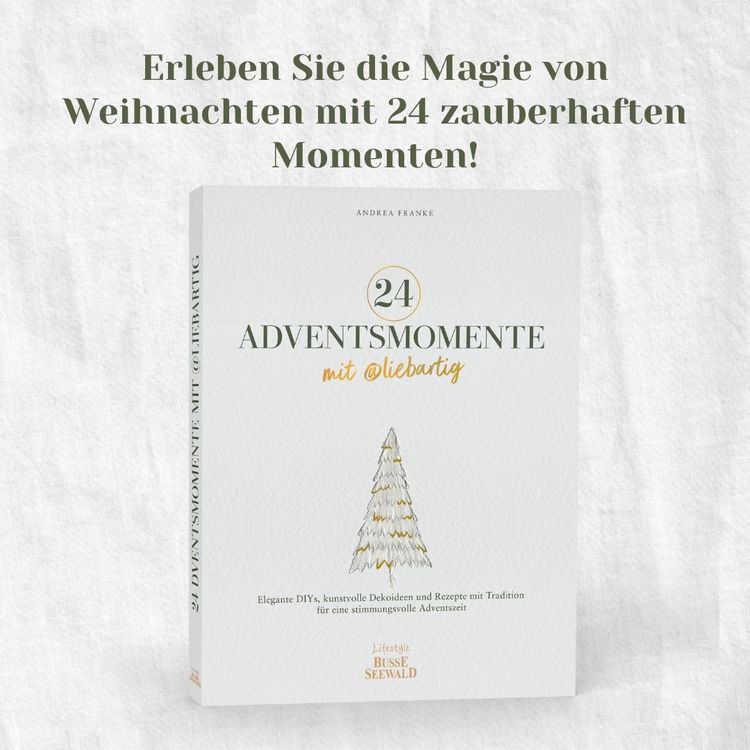 Produktbild: 24 Adventsmomente mit @liebartig
