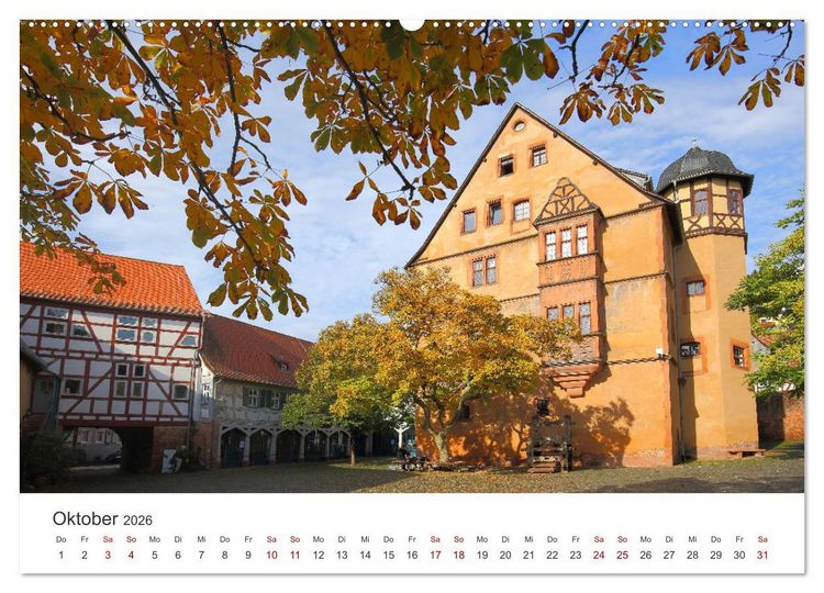 Produktbild: B&uuml;dingen - historische Stadt (hochwertiger Premium Wandkalender 2026 DIN A2 quer), Kunstdruck in Hochglanz