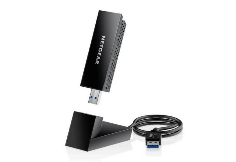 Produktbild: NETGEAR Nighthawk AXE3000 WiFi 6E USB 3.0 Adapter
