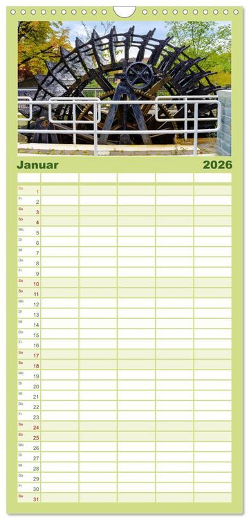 Produktbild: Familienplaner 2026 - Ein Blick auf Lippstadt mit 5 Spalten (Wandkalender, 21 x 45 cm) CALVENDO