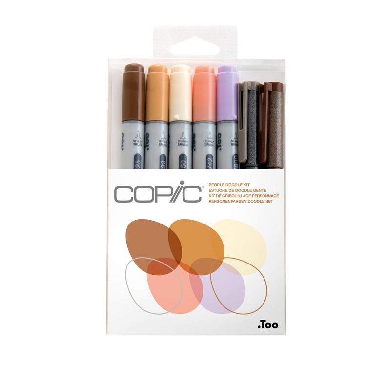 Produktbild: Copic Doodle Kit People 7 St&uuml;ck
