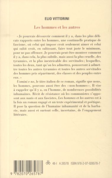 Produktbild: Les hommes et les autres