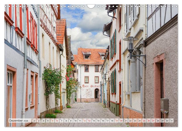 Produktbild: Bensheim Impressionen (Wandkalender 2026 DIN A3 quer), CALVENDO Monatskalender