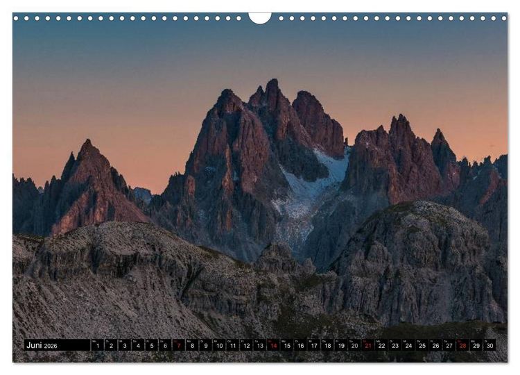 Produktbild: Dolomiten - S&uuml;dtirol (Wandkalender 2026 DIN A3 quer), CALVENDO Monatskalender