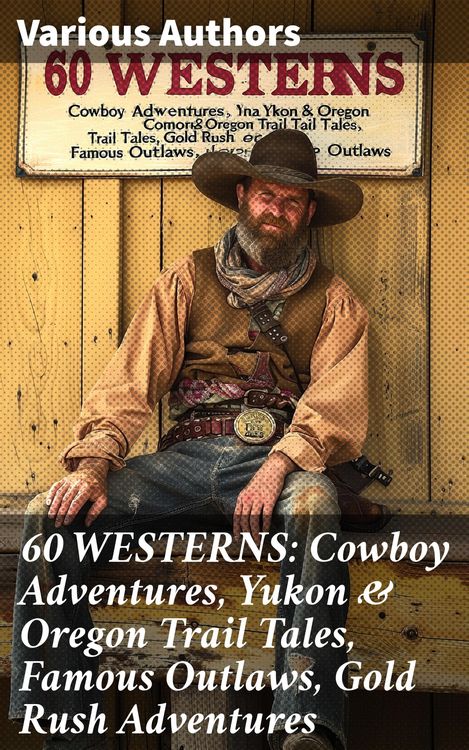 Produktbild: 60 WESTERNS: Cowboy Adventures, Yukon & Oregon Trail Tales, Famous Outlaws, Gold Rush Adventures