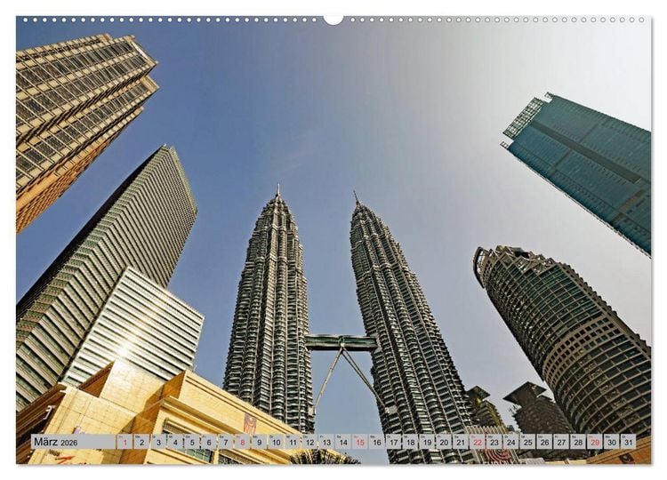 Produktbild: Malaysia-Impressionen (Wandkalender 2026 DIN A2 quer), CALVENDO Monatskalender