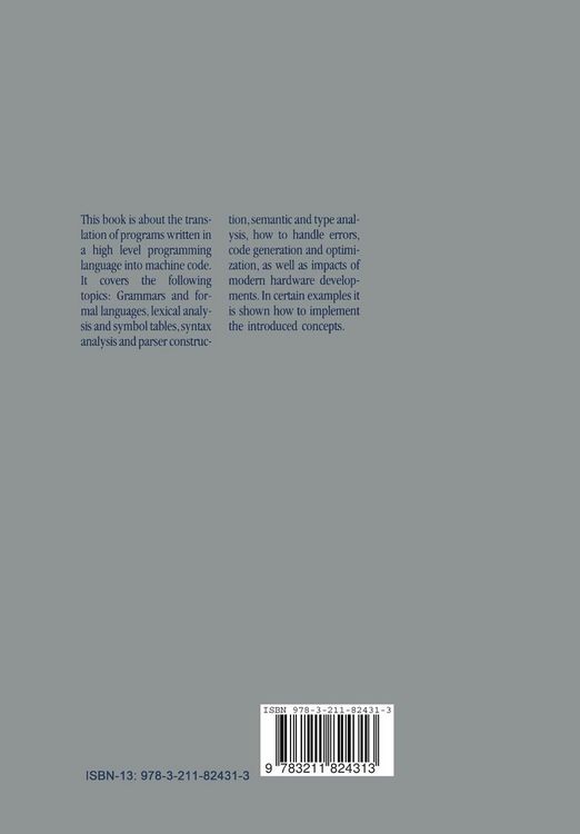 Produktbild: C2 Compiler Concepts