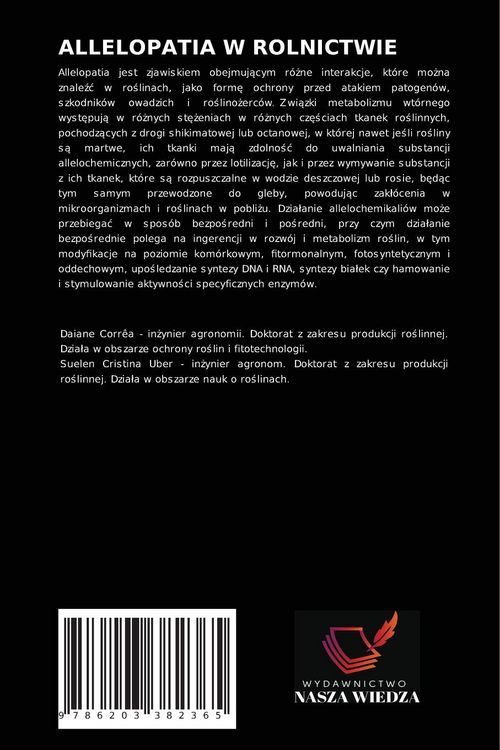 Produktbild: Allelopatia W Rolnictwie