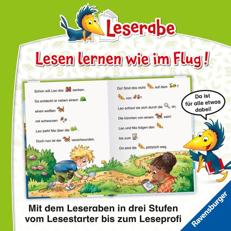 Produktbild: Leserabe Vor-Lesestufe - Die Stadtpark-Detektive