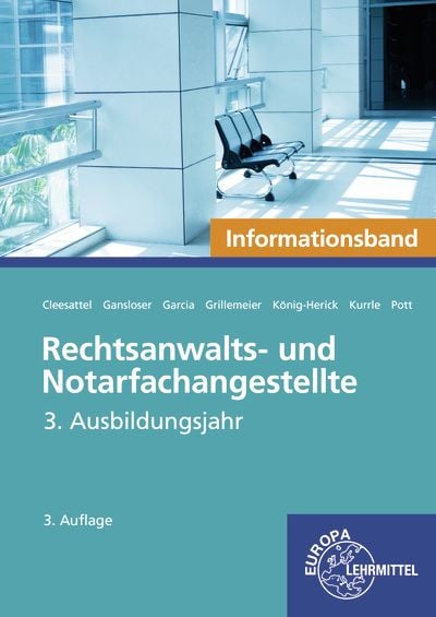 Produktbild: Rechtsanwalts-/ Notarfachangest. Infobd.3.Jahr