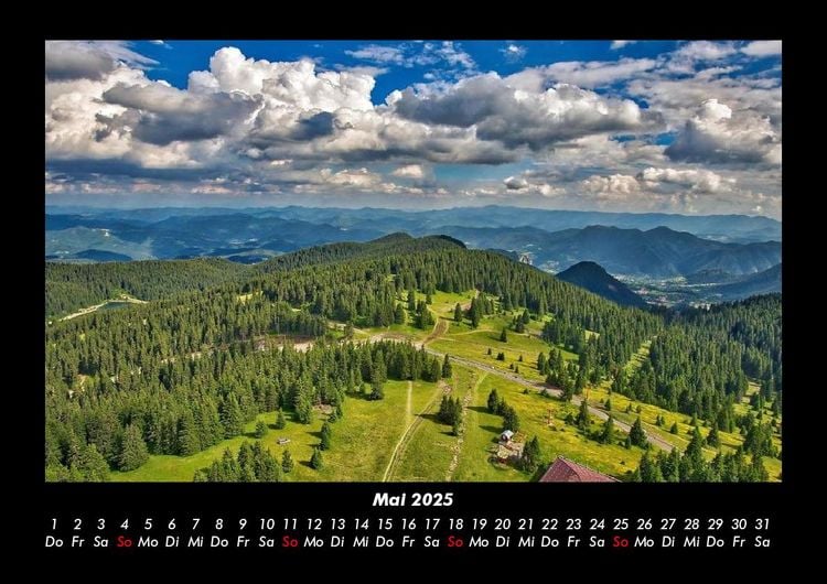 Produktbild: Naturlandschaften 2025 Fotokalender DIN A3