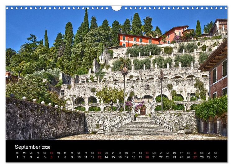 Produktbild: BENACO - Gardasee-Impressionen (Wandkalender 2026 DIN A3 quer), CALVENDO Monatskalender