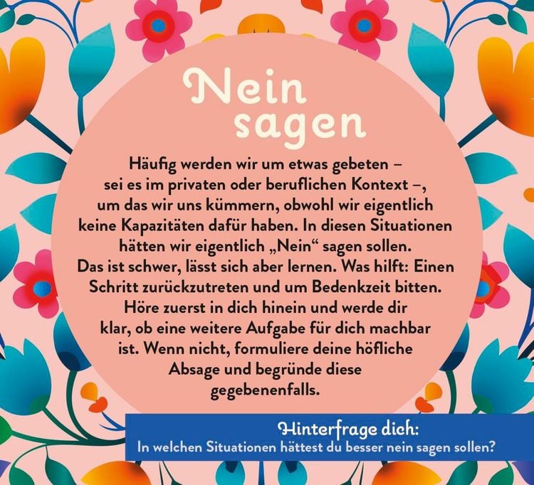 Jede Woche etwas Neues wagen - 50 Impulse für mehr Zeit für mich