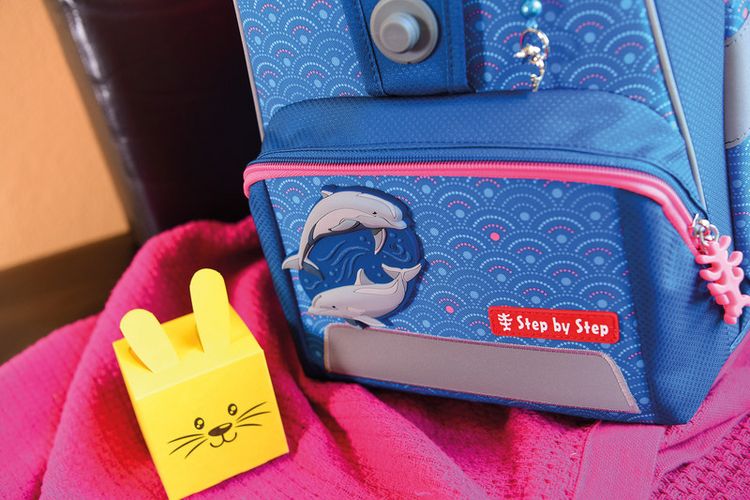 Produktbild: 2IN1 PLUS Schulranzen-Set Dolphin Pippa, 6-teilig