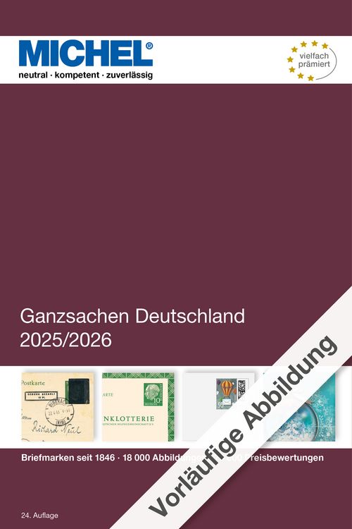 Produktbild: Ganzsachen Deutschland 2025/2026
