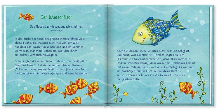 Produktbild: Der Wunschfisch. Geschenkbuch zur Erstkommunion