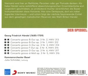 Produktbild: SPIEGEL:Die besten guten-Concerti grossi op.3