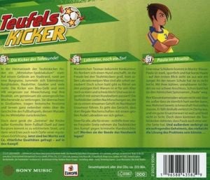 Produktbild: Teufelskicker - 22. Box - 3 Hörspiele