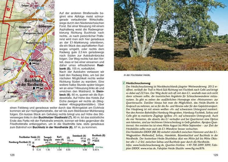 Produktbild: ROTHER Wanderf&uuml;hrer Fernwanderweg E1 - Deutschland Nord