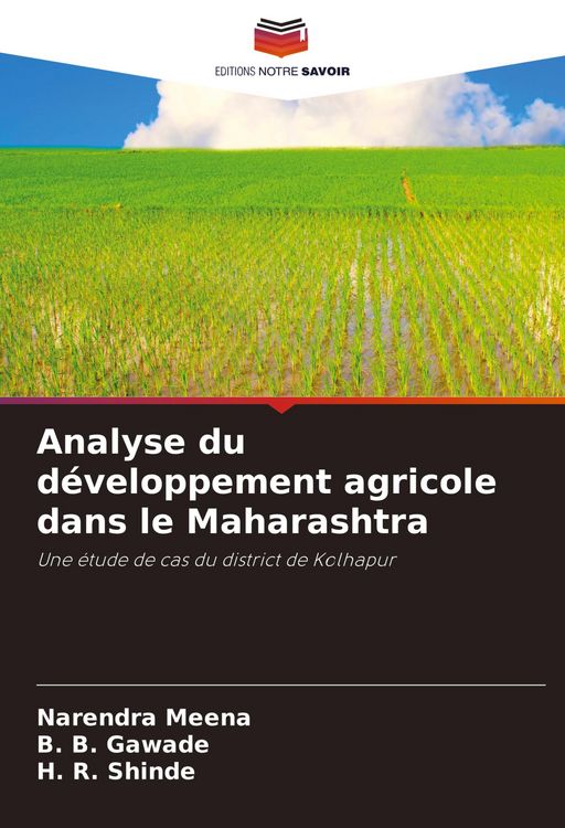 Produktbild: Analyse du d&eacute;veloppement agricole dans le Maharashtra
