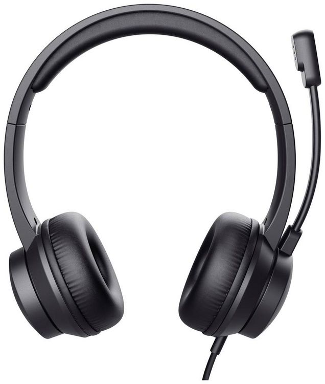 Produktbild: Trust HS-201 Over Ear Headset kabelgebunden Stereo Schwarz Computer