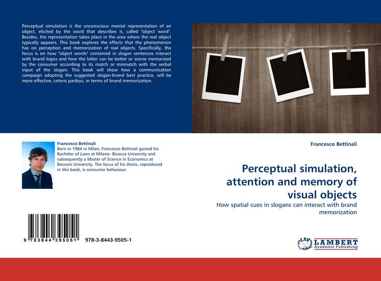 Produktbild: Perceptual simulation, attention and memory of visual objects