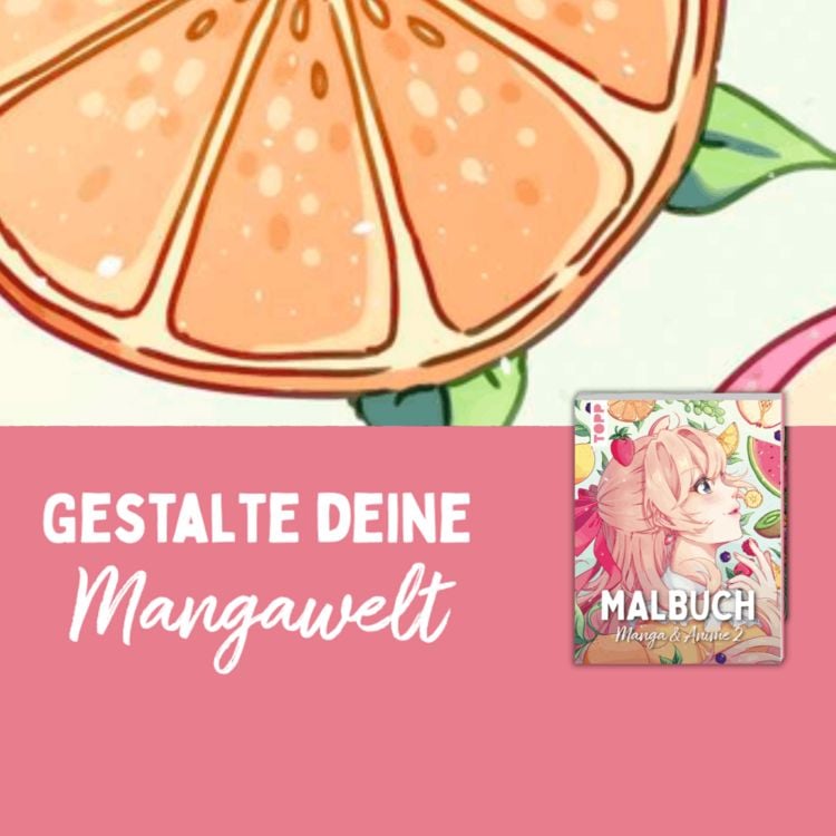 Produktbild: Malbuch Manga & Anime 2