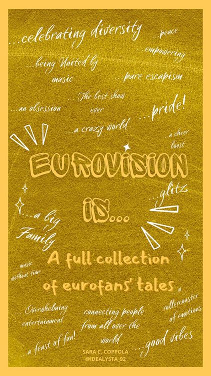 Produktbild: Eurovision is... A full collection of eurofans' tales