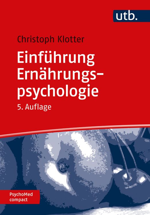 Produktbild: Einf&uuml;hrung Ern&auml;hrungspsychologie
