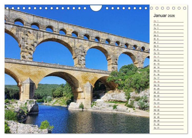 Produktbild: R&ouml;mische Bauwerke in Europa (Wandkalender 2026 DIN A4 quer), CALVENDO Monatskalender