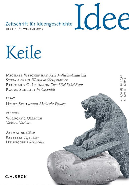 Produktbild: Zeitschrift f&uuml;r Ideengeschichte Heft XII/4 Winter 2018