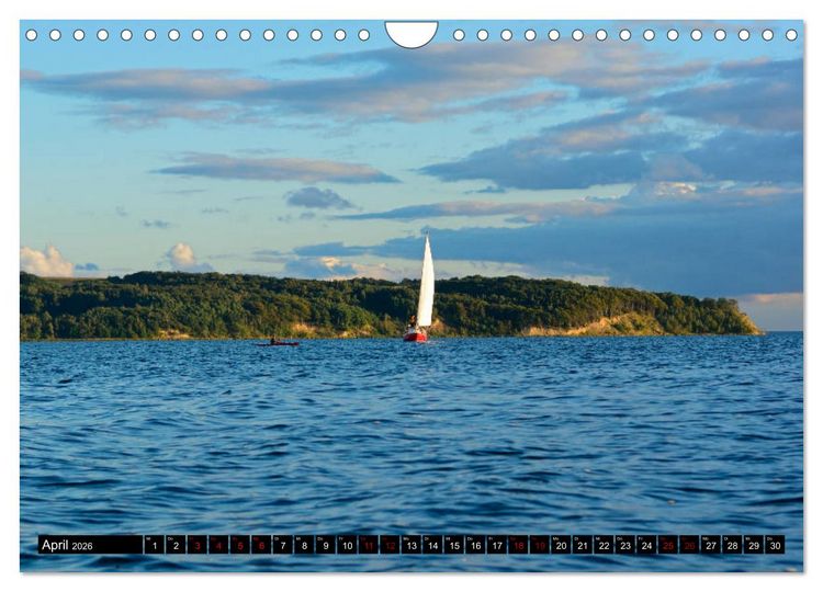 Produktbild: Halbinsel M&ouml;nchgut - R&uuml;gens sch&ouml;nste Seite (Wandkalender 2026 DIN A4 quer), CALVENDO Monatskalender