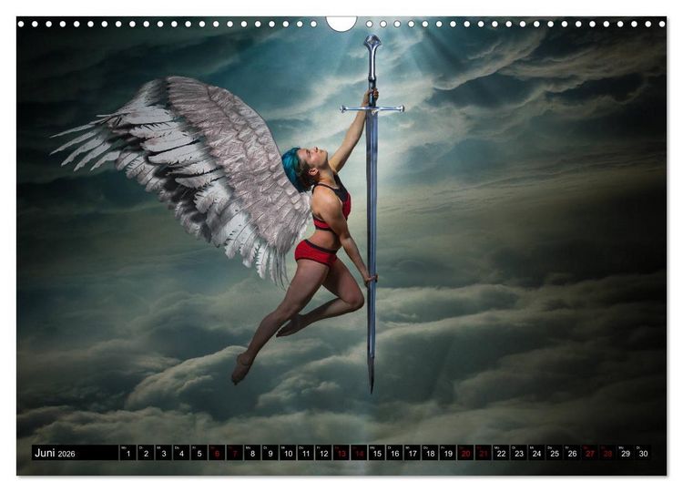 Produktbild: Pole Dance Engel (Wandkalender 2026 DIN A3 quer), CALVENDO Monatskalender
